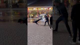 Prank peoples motivation acrobaticsㅤbnlズ sports acrobat tricking acro stunt prank youtube [upl. by Soo]