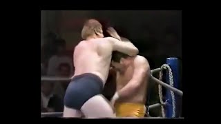 Stan Hansen amp Ted DiBiase vs Wajima amp Dory Funk Jr 1987 04 05 [upl. by Uund509]