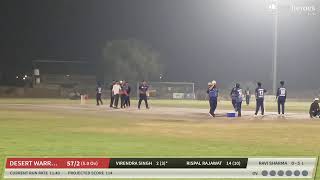 Live Cricket Match  Desert Warriors vs Explosive Eleven  27Oct24 0750 PM 10 overs  MHJ Cricket [upl. by Ardnahsal]