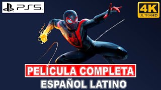 SpiderMan Miles Morales  PS5 UHD  Película Completa en Español Latino  Todas las Cinemáticas [upl. by Aurie861]