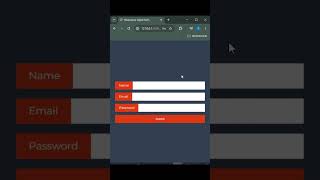 Responsive HTMLCSS Form Design Tutorial  Quick amp Easy Guide [upl. by Soren]