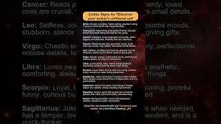 Zodiac signs as discover your zodiac’s unfiltered self [upl. by Aslehc]