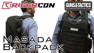 Triggrcon 2019 The Best Bullet Proof Backpack to date  Masada Valkyrie Backpack [upl. by Braasch974]