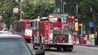 Washington DC Engine 9 Responding [upl. by Asecnarf245]