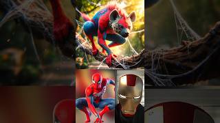 Superheroes but Hyenas 💥 Marvel amp DC shortvideo avengers shorts justiceleague [upl. by Burck]