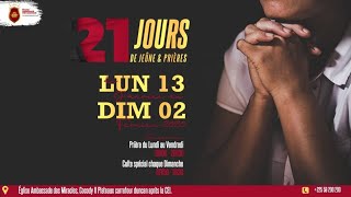 21 jours de Jeûne et Prières  Jour421  Pst Omesime [upl. by Eterg]