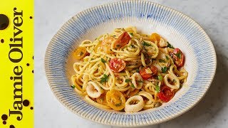 JAMIES SPECIALS  Seafood Linguine  Jamie’s Italian [upl. by Bayer347]