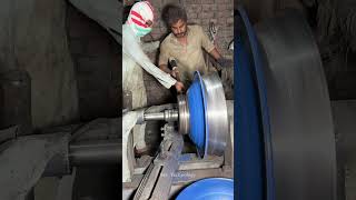 Making Blue Stainless Steel Bowl  metal craft design shorts [upl. by Dave]