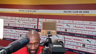 La joie de Seko Fofana après RC Lens  OM RCLOM [upl. by Meekyh750]