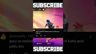 subcriber challenged me and that was completed  challenge no25shorts freefire viral trending [upl. by Atikel]