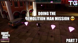 Doing The Demolition Man Mission 😎  GTA Vice City Definitive Edition  Part 7 [upl. by Georgine]