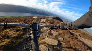 Skiddaw Descent  Ullock Pike  Lake District MTB [upl. by Huber859]