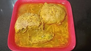 कोल्हापुर के खास चटपटा कट वड़ा  spicy kolhapuri kat vada recipe  Street food kat vada [upl. by Kearney766]