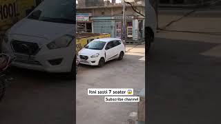 इस से सस्ती 7 seater नहीं मिलेगी 😱  Datsun go plus 😥  datsun datsungoplus arunpanwar viral [upl. by Lsil]