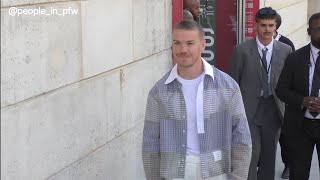 Will Poulter  Thom Browne Haute Couture FW 2425 fashion show in Paris  24062024 [upl. by Martz]