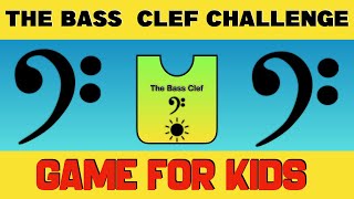 The Bass Clef Challenge Game for Kids [upl. by Yanaj]