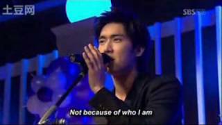 Suju Siwon Oh my lady cut singing who am i [upl. by Akinorev]