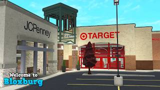 Visiting 24M SHOPPING MALL ON BLOXBURG HUGE  Roblox Bloxburg [upl. by Aisac]