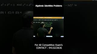 Algebraic Identities Problems  Flux educare  Dr Anil Kumar [upl. by Edahc982]