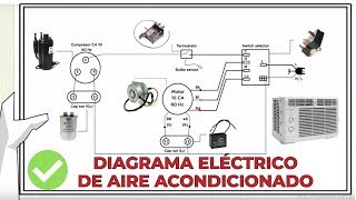 CÓMO LEER DIAGRAMA ELECTRICO DE AIRE ACONDICIONADO 🔎📐 [upl. by Enrev]