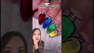 🎄FOQUITOS NAVIDEÑOS en UÑAS😳 [upl. by Arvad144]