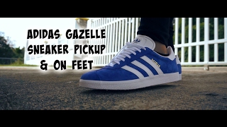 Adidas Gazelle Sneaker Pickup amp On Feet  No HYPE [upl. by Fitting]