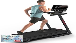 RUNOW Treadmill with Incline Perfect as Treadmills for Home Walking and Running Review [upl. by Iniffit]