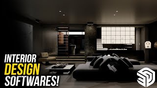 THE 3 BEST INTERIOR DESIGN SOFTWARE [upl. by Amaty798]