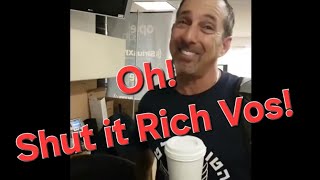 Busting on Rich Vos  Behind the Scenes of Opie Radio [upl. by Nelleh]