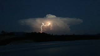 Lightning in cumulonimbus [upl. by Singleton]