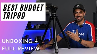 Best Budget Tripod for DSLR in India 2021 Under 3000 Unboxing amp Full Review [upl. by Ecirum535]