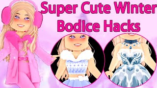 Super Cute Winter Bodice And Corset Combo Hacks Royale High [upl. by Vernor507]