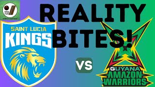 CPL Live Cricket Match Today Qualifier 1 Guyana Amazon Warriors vs St Lucia Kings Live WatchAlong [upl. by Ahsened]