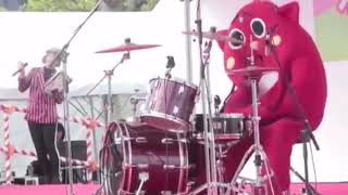 When a costume person destroys the drums at a children’s concert Read Description [upl. by Kinson]