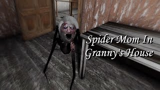 Spider Mom In Grannys House  Granny V18 [upl. by Turtle]