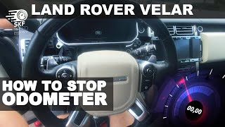 How to stop Odometer  Land Rover Velar 2020  Mileage Stopper [upl. by Durarte]