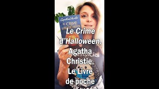 Mini review sur Le Crime dHalloween dAgatha Christie booktube Halloween AgathaChristie [upl. by Nerrot]