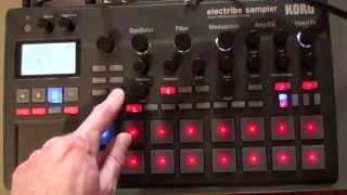 ELECTRIBE 2 SAMPLER  Drum Synthesis Techniques  Track Making  Prism of Centuries IDM [upl. by Aklam744]