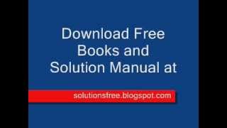 How To Download Free Solution Manual [upl. by Ahsiled]