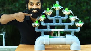 Pvc Aquarium Fountain Making  M4 Tech [upl. by Encrata]