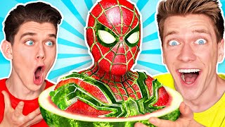 Best of Food Art Challenges Must See How To Make The Best Disney Avengers amp Minecraft Art [upl. by Hardner544]