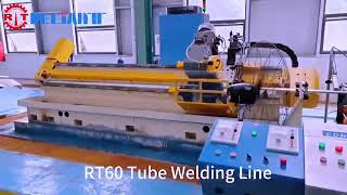 RT60 Tube Welding Line pipewelding manufacturer tubemill [upl. by Redvers]