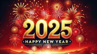 Happy New Year 2025  Elegant HD Wishes Video for Celebrations [upl. by Bocyaj212]