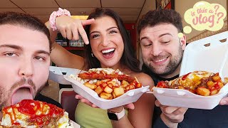 lets eat garbage plates  is this a vlog   giuliana [upl. by Isabel]