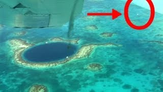 REAL UFO LAUNCH BLUE HOLE BELIZE [upl. by Yaakov145]