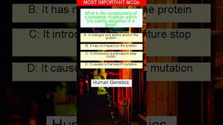 Human Genetics Test Your Knowledge with MCQs 🧬🔍 GeneticsQuiz HumanBody Science [upl. by Aspasia539]