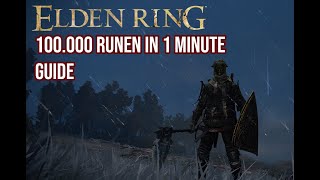 Elden Ring  100000 Runen in einer Minute bekommen Guide Deutsch  100k Gold in 60 Sekunden [upl. by Maharva]