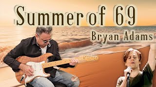 Bryan Adams  Summer Of 69 Guitar Cover by Joe Amir [upl. by Snow]