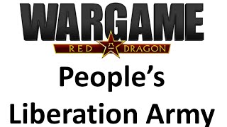 Wargame Red Dragon  Chinese Deck Gameplay [upl. by Ecirpak]