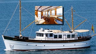 €695000 LONG RANGE Explorer Yacht FOR SALE  Fully Refitted MY Ferrara [upl. by Euginomod662]